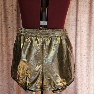 Gold shorts